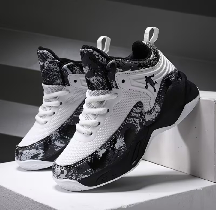 Strike Court High-Top Basketball Sneakers